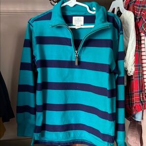 Crewcuts Striped Kids Halfzip